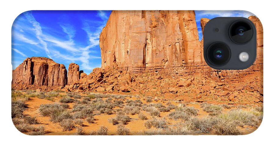 Monument Valley iPhone 14 Case featuring the photograph Monument Valley Utah #2 by Raul Rodriguez