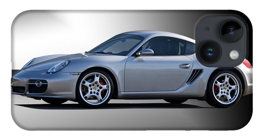 Auto iPhone Case featuring the photograph 2006 Porsche Cayman S by Dave Koontz