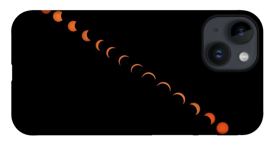 Eclipse iPhone Case featuring the photograph 2017 Solar Eclipse by Mark Allen