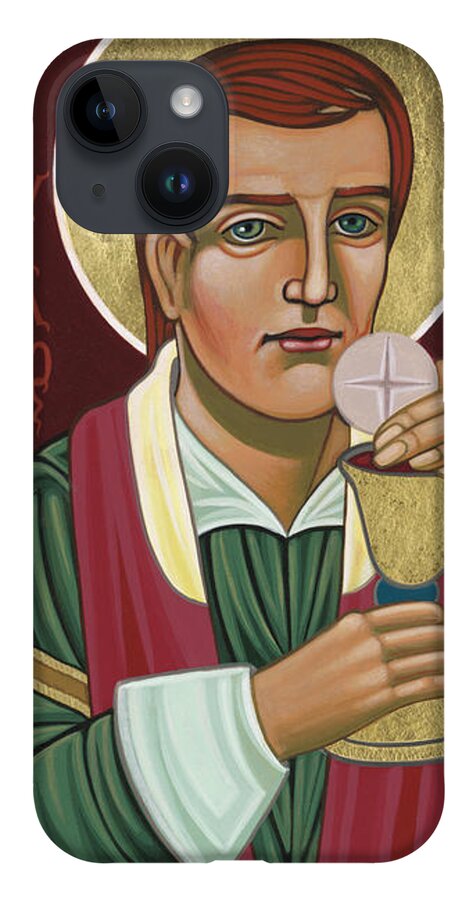 Holy Martyr Blessed William Hart-1583 iPhone 14 Case featuring the painting 297 Holy Martyr Blessed William Hart -1583 by William Hart McNichols