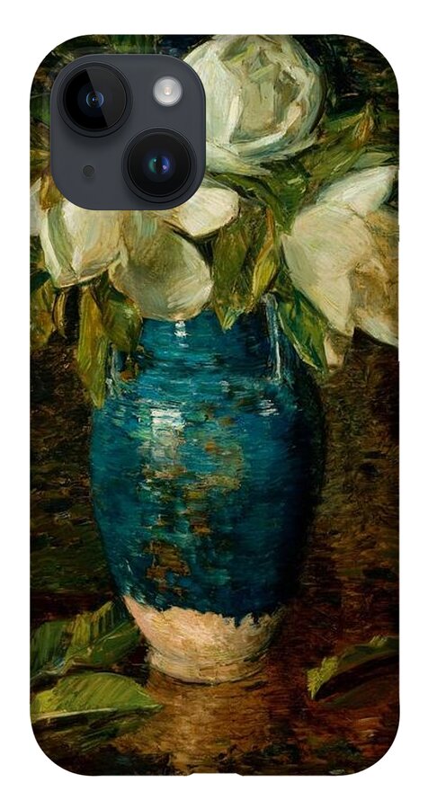 Giant Magnolias iPhone 14 Case featuring the painting Childe Hassam #3 by Giant Magnolias