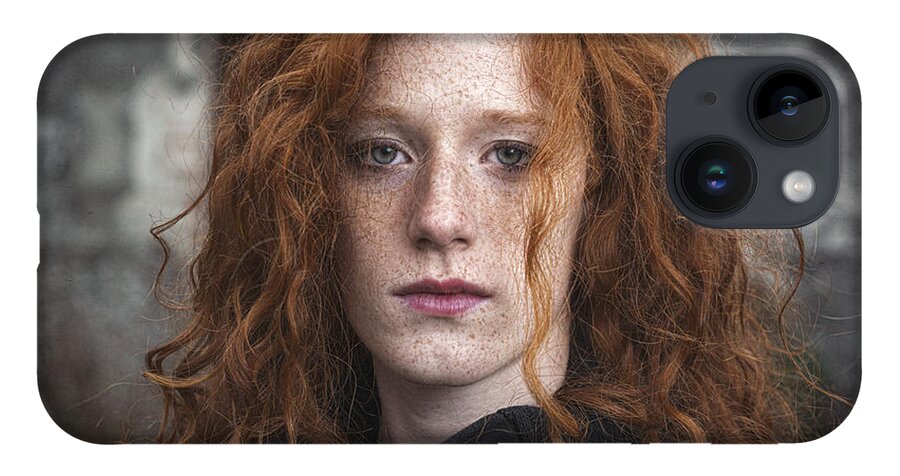 Red Hair iPhone 14 Case featuring the photograph Des poussieres de toi by Traven Milovich