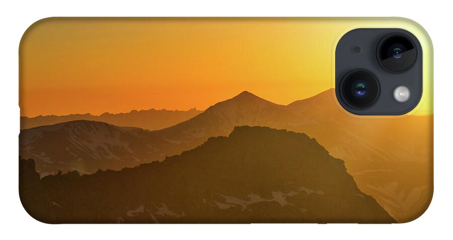Sunset iPhone 14 Case featuring the photograph A Colorado Ending by Kevin Schwalbe