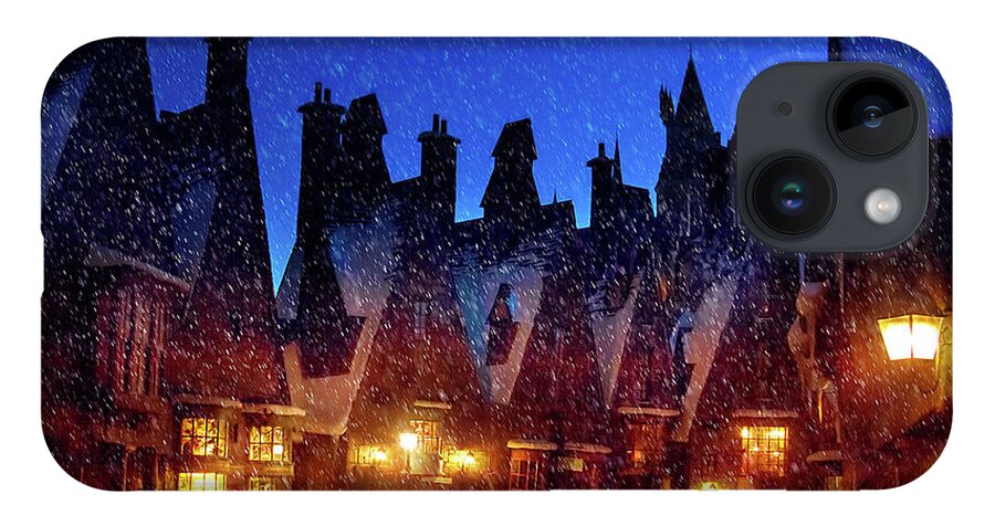 Harry Potter iPhone Case featuring the photograph A Hogsmeade Christmas by Mark Andrew Thomas