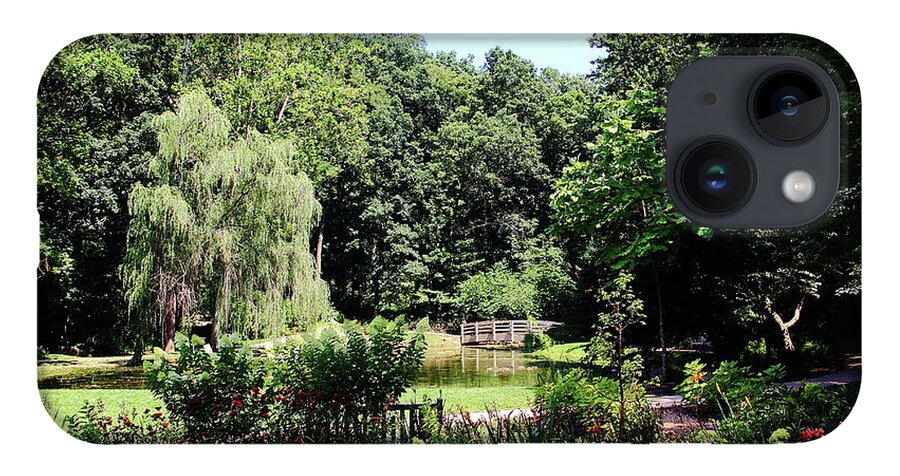 Jmu Arboretum iPhone Case featuring the photograph A Quiet Place by Allen Nice-Webb