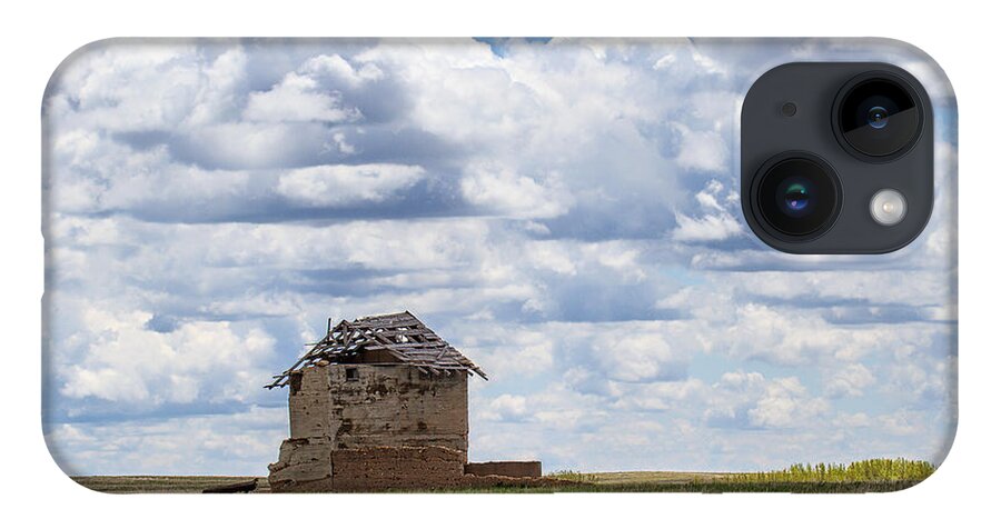 Colorado Plains iPhone 14 Case featuring the photograph A Solitary Existance by Jim Garrison