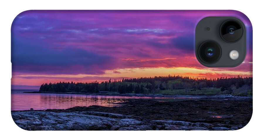 Mount Desert Island iPhone 14 Case featuring the photograph Acadian Nights by Holly Ross