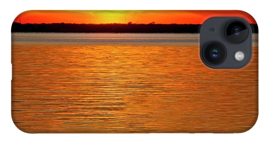 Sunset iPhone Case featuring the photograph After Glow by Cathy Kovarik