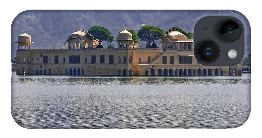 Jal Mahal iPhone Case featuring the photograph Afternoon. February. Jal Mahal. by Elena Perelman