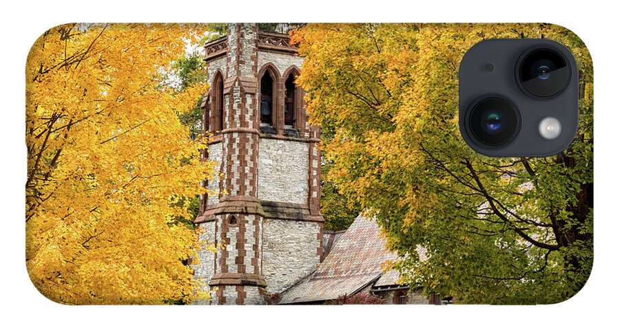 Vermont iPhone 14 Case featuring the photograph All Saints Church by Phil Spitze