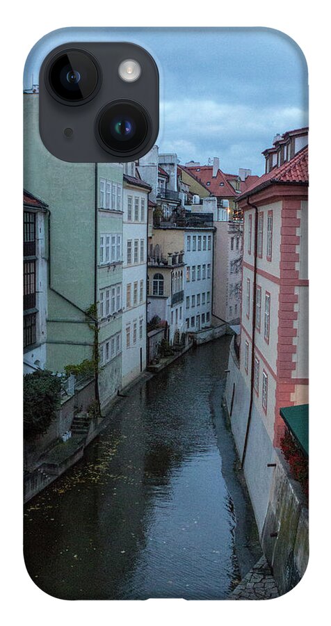 Prague iPhone 14 Case featuring the photograph Along the Prague Canals by Matthew Wolf