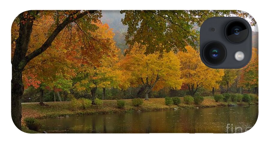 Autumn iPhone 14 Case featuring the photograph An Autumn View by Anita Adams