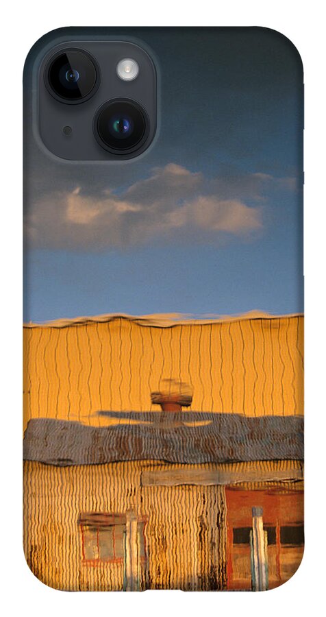 Dock iPhone 14 Case featuring the photograph An Illusion Created by a Reflection by John Harmon