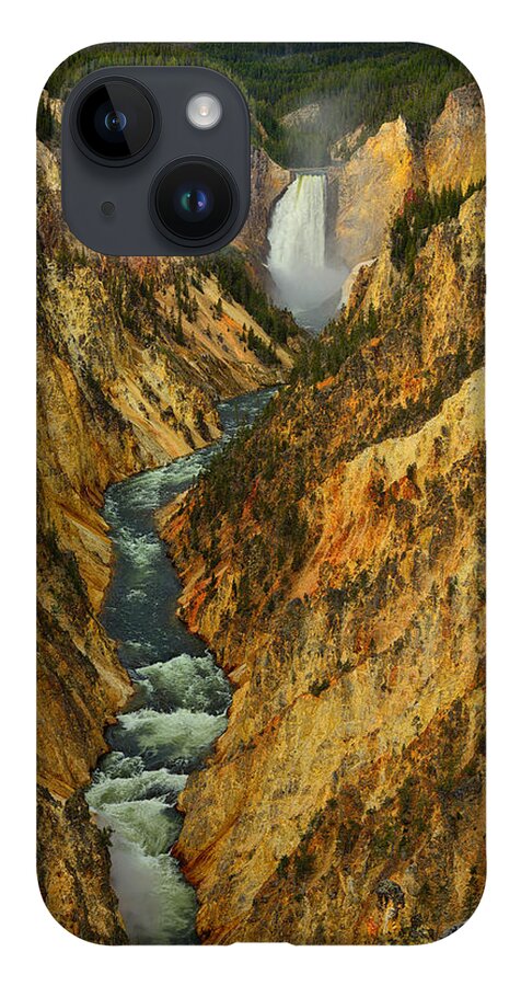 Artist Point iPhone 14 Case featuring the photograph Artist Point Vertical Panorama by Greg Norrell