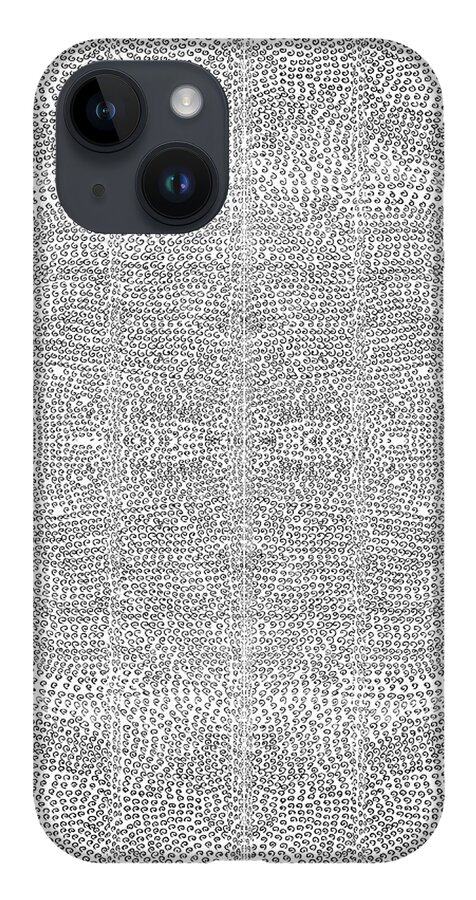 Urban iPhone 14 Case featuring the digital art 036 Swirls by Cheryl Turner