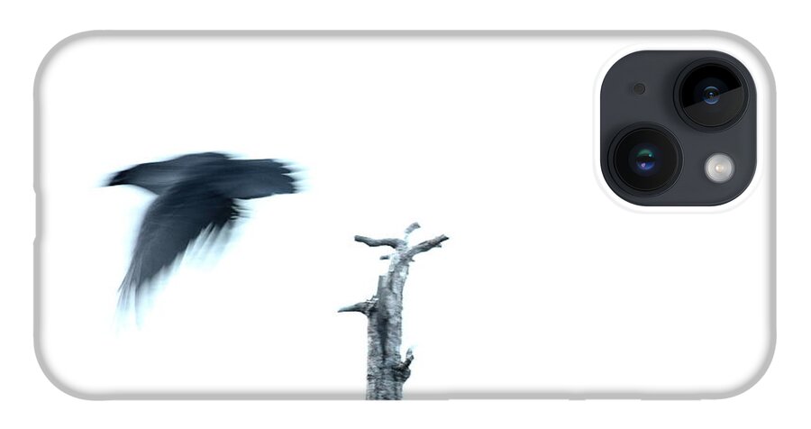 Nature iPhone 14 Case featuring the photograph As The Crow Flies by Kreddible Trout