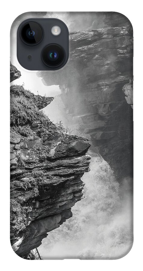 5dii iPhone Case featuring the photograph Athabasca Falls by Mark Mille
