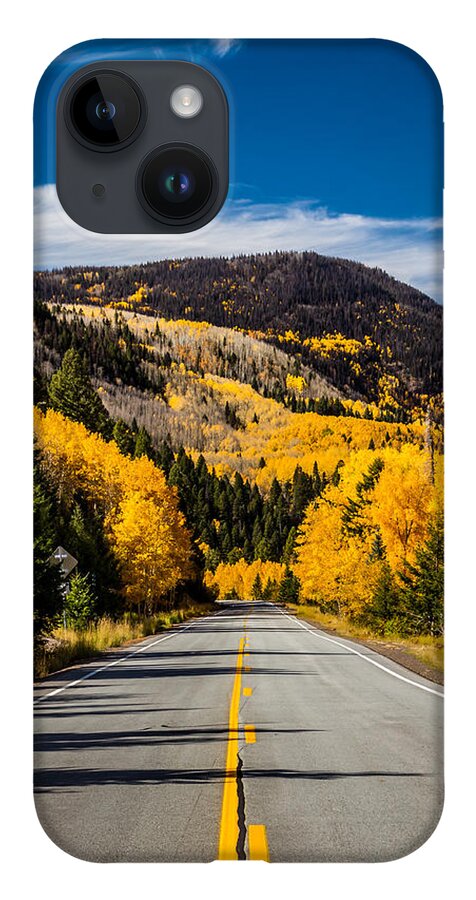 New Mexico iPhone 14 Case featuring the photograph Autumn Rockies by Ron Pate
