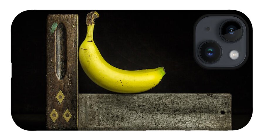 Banana iPhone 14 Case featuring the photograph Bananas ain't square by Nigel R Bell