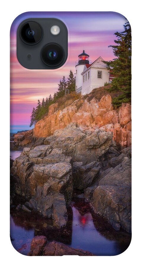 Maine iPhone 14 Case featuring the photograph Bass Harbor Sunrise by Darren White