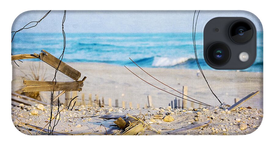 Beach iPhone 14 Case featuring the photograph Beach Art by Cathy Kovarik