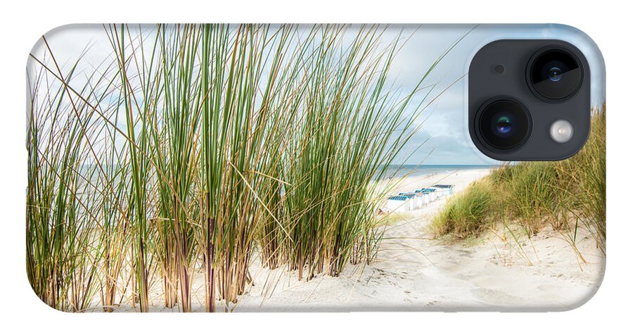 De Koog iPhone 14 Case featuring the photograph Beach Scenery by Hannes Cmarits