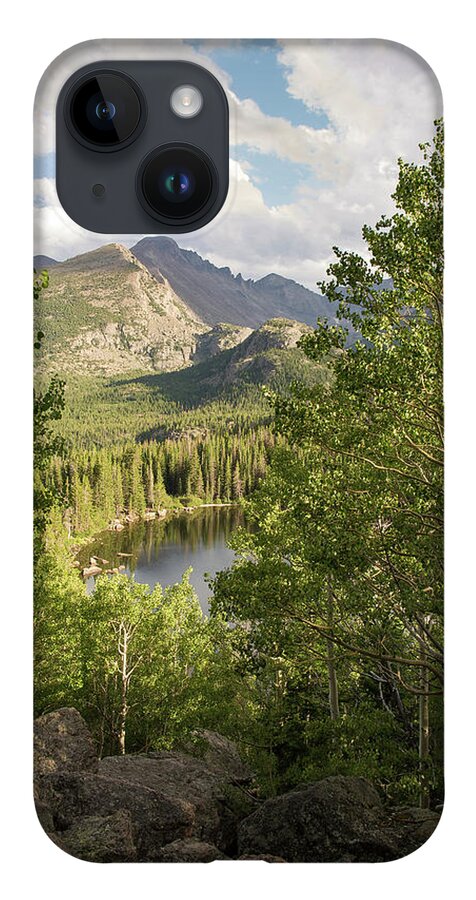 Four Seasons iPhone 14 Case featuring the photograph Bear Lake Summer by Aaron Spong