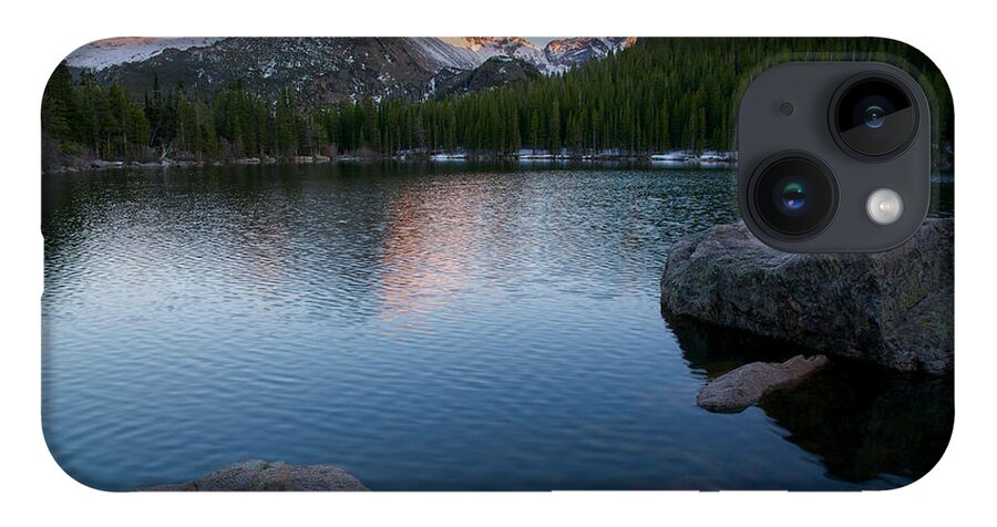 Bear Lake iPhone 14 Case featuring the photograph Bear Lake Sunset by Aaron Spong