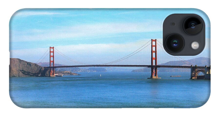 Beautiful Morning At The Golden Gate iPhone 14 Case featuring the photograph Beautiful Morning at the Golden Gate by Bonnie Follett