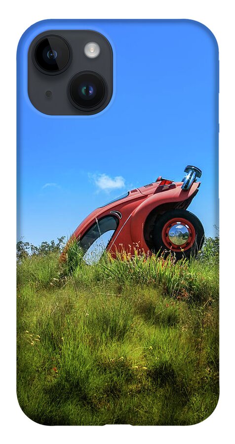 Volkswagen iPhone 14 Case featuring the photograph Beetle Underground by Micah Offman