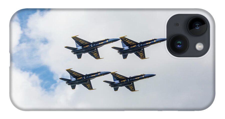 Dangerous iPhone 14 Case featuring the photograph Blue Angels 2 by Pelo Blanco Photo