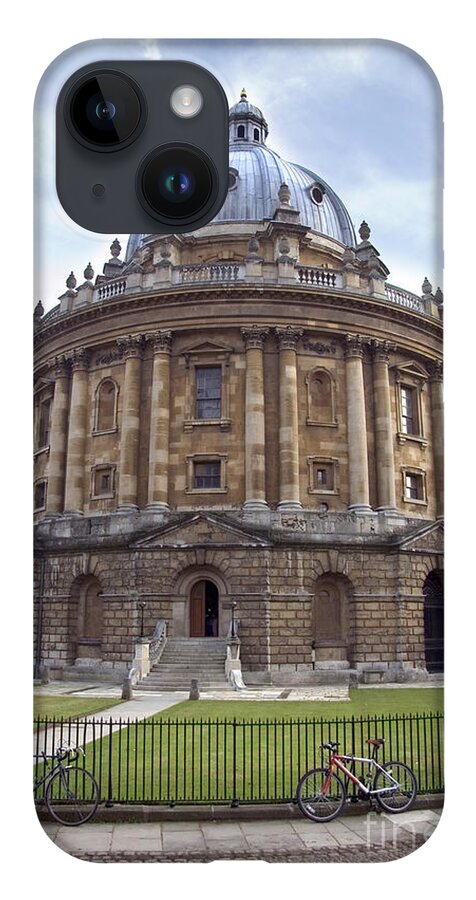 Academic iPhone 14 Case featuring the photograph Bodlien Library Radcliffe Camera by Jane Rix