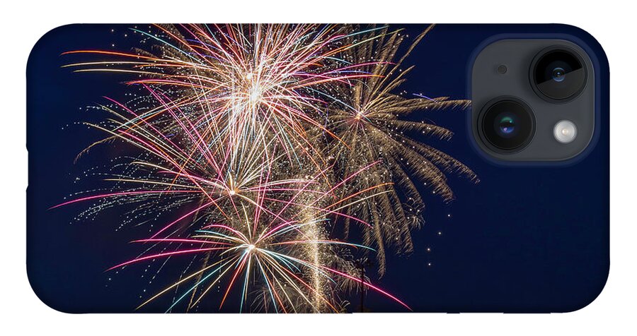 Fireworks iPhone 14 Case featuring the photograph Bombs Bursting In Air III by Harry B Brown