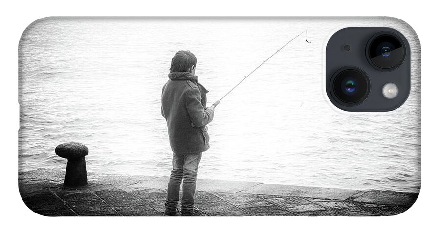 Fishing iPhone 14 Case featuring the photograph Boyhood by Becqi Sherman