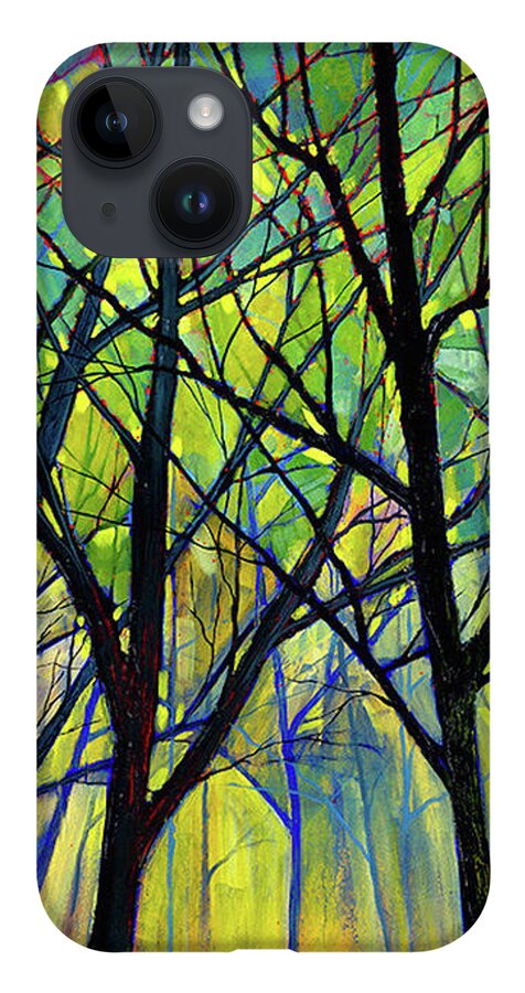 Branching Out iPhone 14 Case featuring the painting Branching Out by Ford Smith
