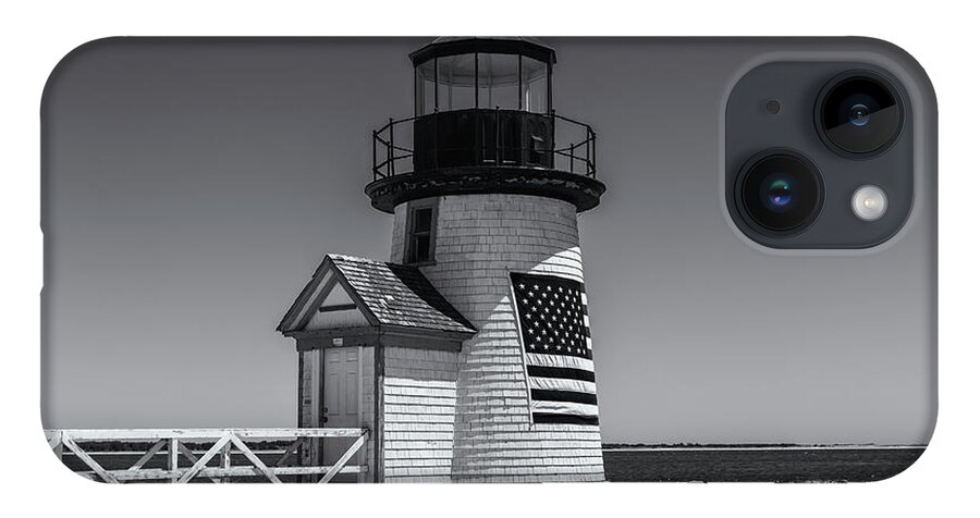 Clarence Holmes iPhone 14 Case featuring the photograph Brant Point Lighthouse II by Clarence Holmes