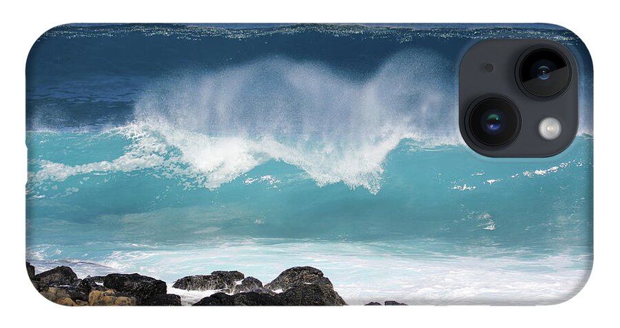 Breaking Waves iPhone Case featuring the photograph Breaking Waves by Jennifer Robin