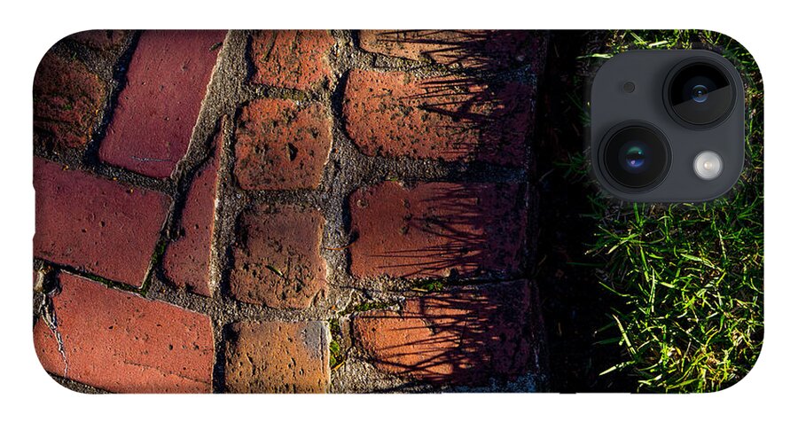 Bricks iPhone 14 Case featuring the photograph Brick Path in Afternoon Light by Derek Dean