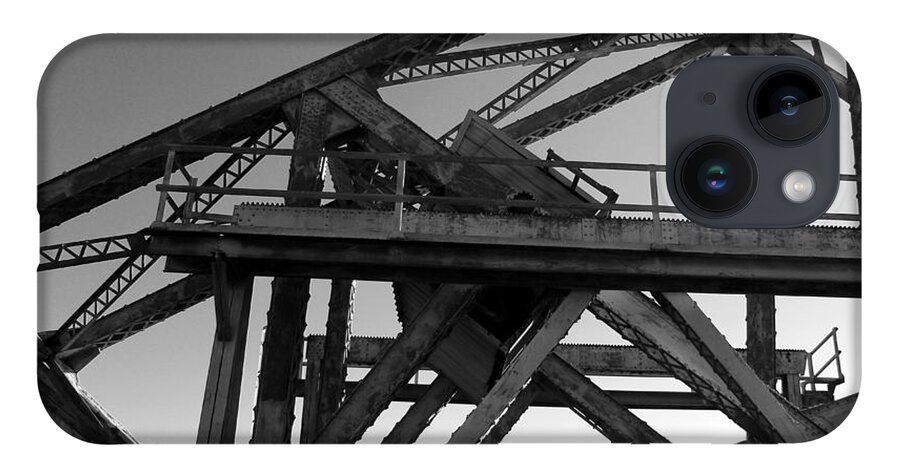 Photo For Sale iPhone 14 Case featuring the photograph Bridge Structure by Robert Wilder Jr