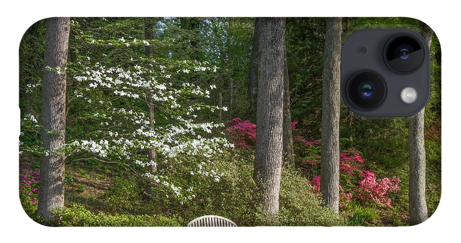 Spring Landscapes iPhone Case featuring the photograph Brookside Gardens 7 by Chris Scroggins