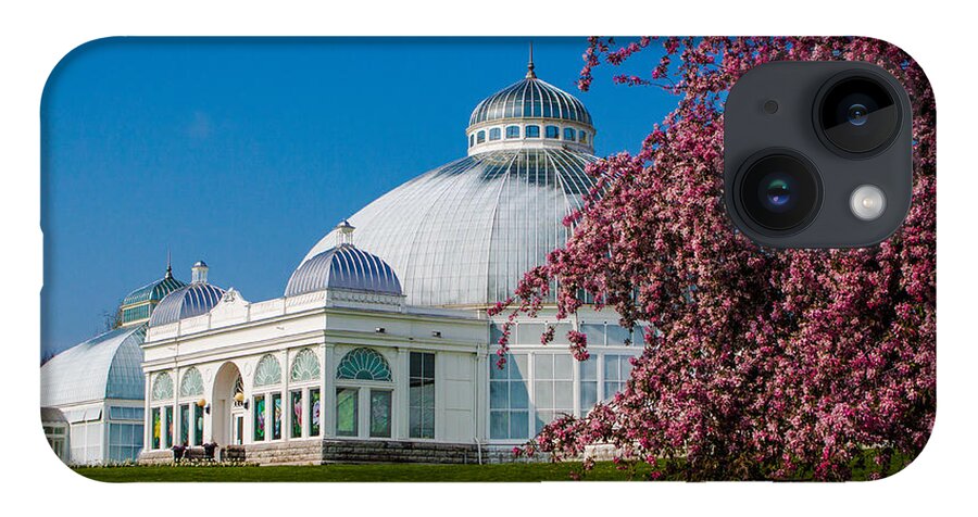 Botanical Gardens iPhone 14 Case featuring the photograph Buffalo Botanical Gardens North Lawns by Don Nieman