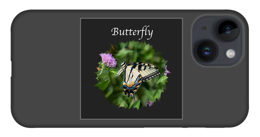 Butterfly iPhone 14 Case featuring the photograph Butterfly by Holden The Moment