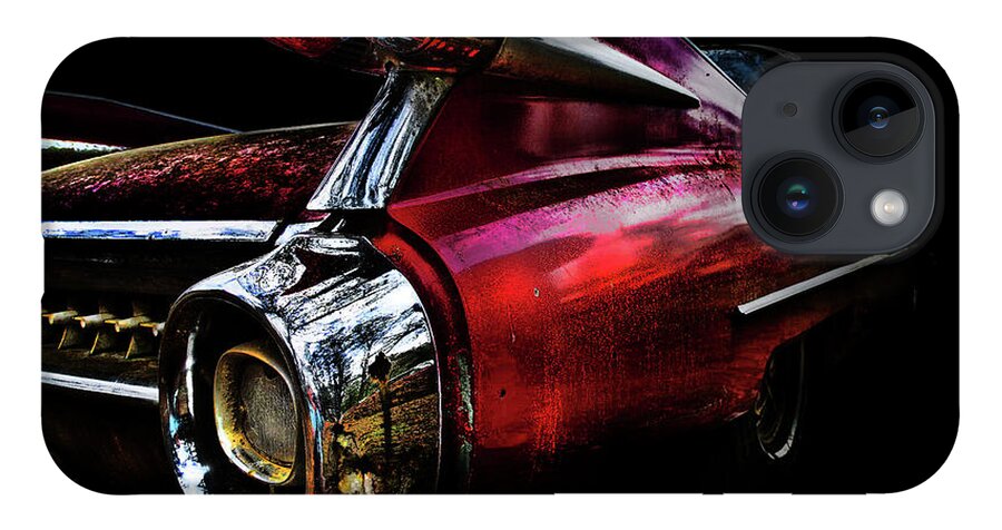 Cadillac iPhone 14 Case featuring the photograph Cadillac lines by Glenda Wright
