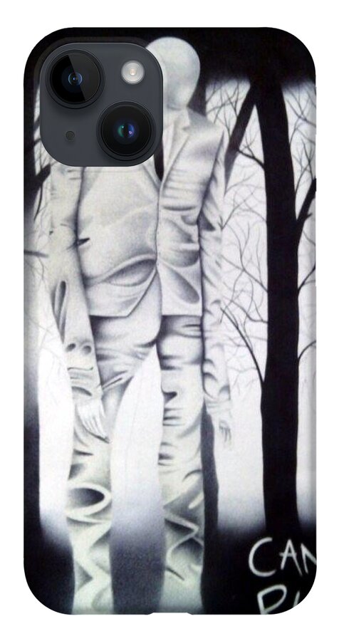 Prison Art iPhone Case featuring the drawing Can't Walk by Cruz