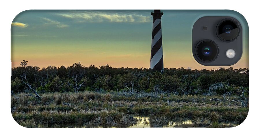 Landscapes iPhone 14 Case featuring the photograph Cape Hatteras Sunset by Donald Brown