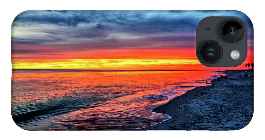 Captiva Island iPhone 14 Case featuring the photograph Captiva Island Sunset by Louis Dallara