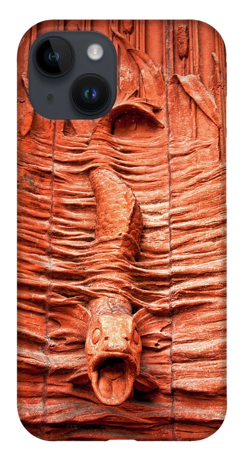 Fountain iPhone 14 Case featuring the photograph Cast In Clay by Christopher Holmes