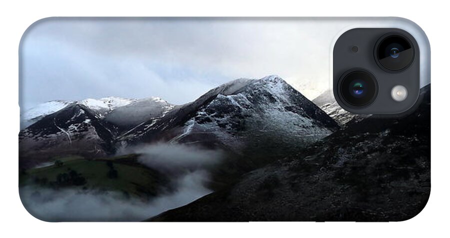 Nature iPhone 14 Case featuring the photograph Catbells small panorama by Lukasz Ryszka