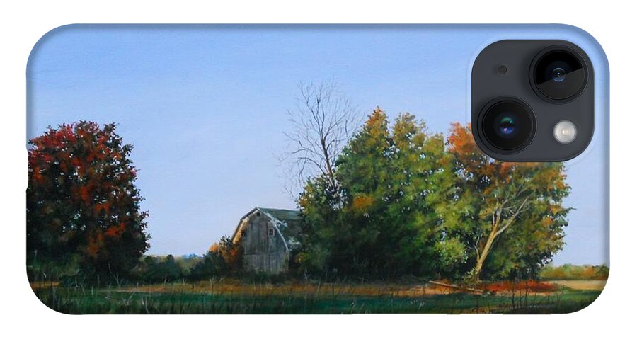 Landscape iPhone Case featuring the painting Changes by William Brody