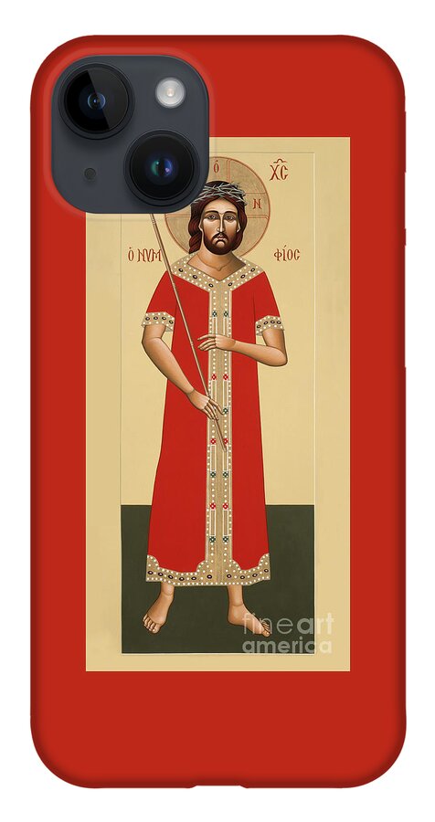 Christ The King The Bridegroom iPhone 14 Case featuring the painting Christ the King the Bridegroom 066 by William Hart McNichols